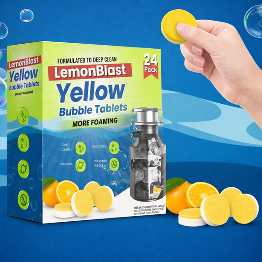 LemonBlast Yellow Bubble Tablets (24pc)