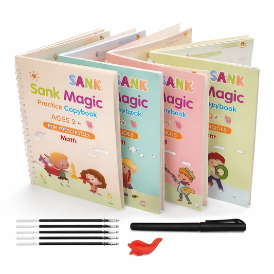 Magic Practice Copybook (4 Books + Accessories)