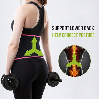 Adjustable Waist Trimmer Belt | Shape. Support. Sweat Smarter.