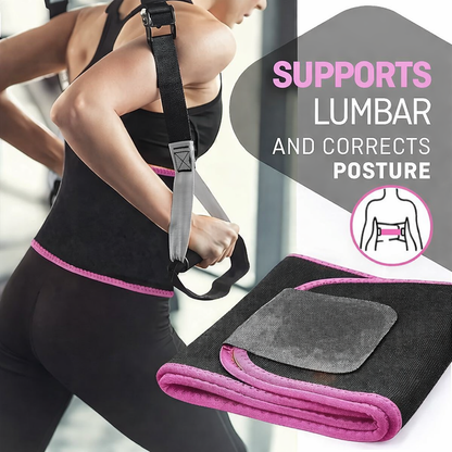 Adjustable Waist Trimmer Belt | Shape. Support. Sweat Smarter.